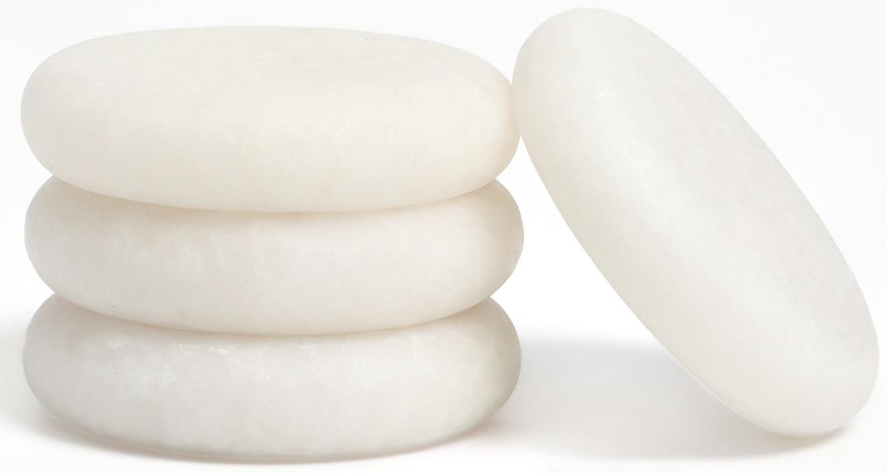 Камни для СПА 8*8 белый  4 шт