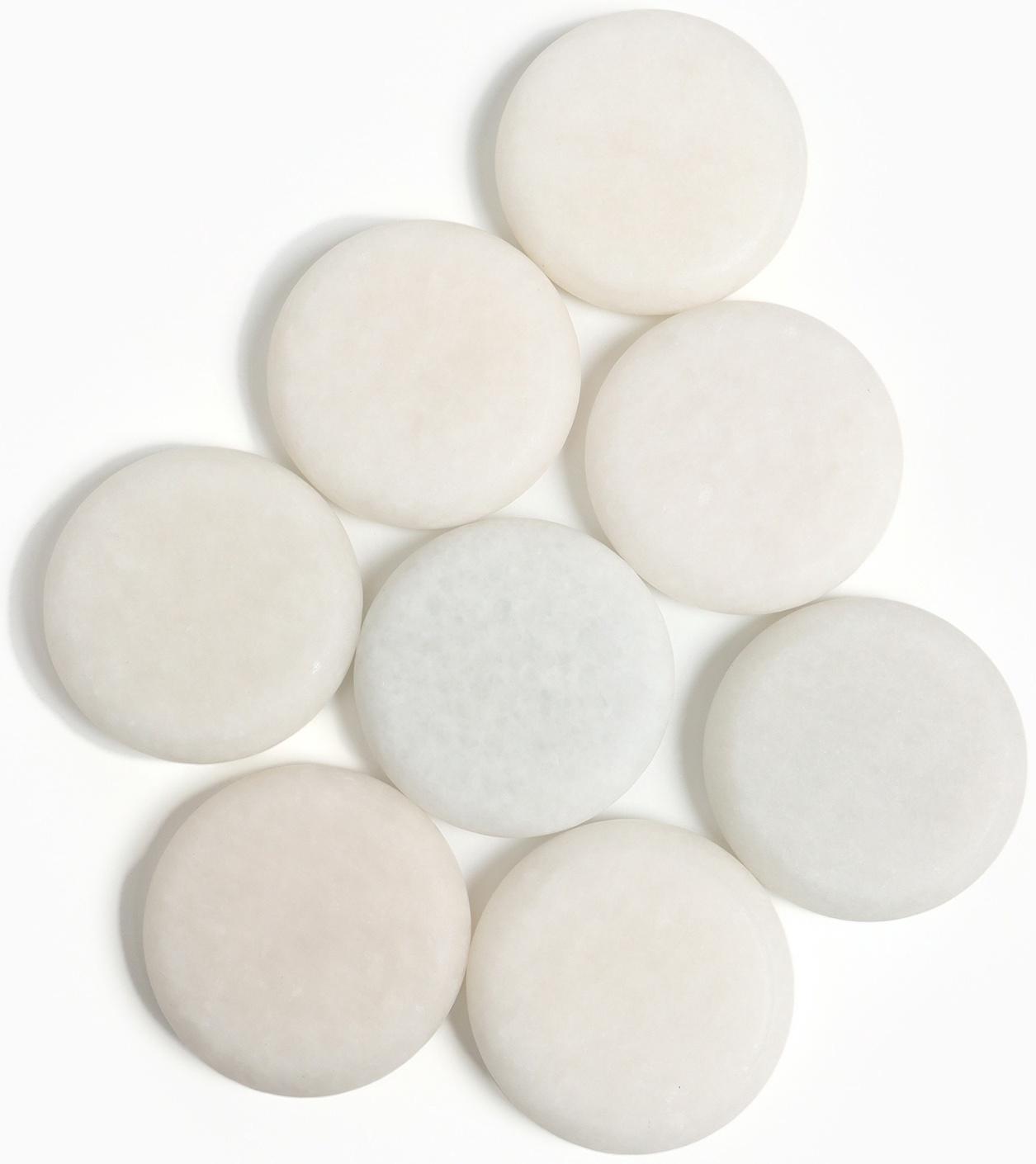 Камни для СПА 8*8 белый  8 шт