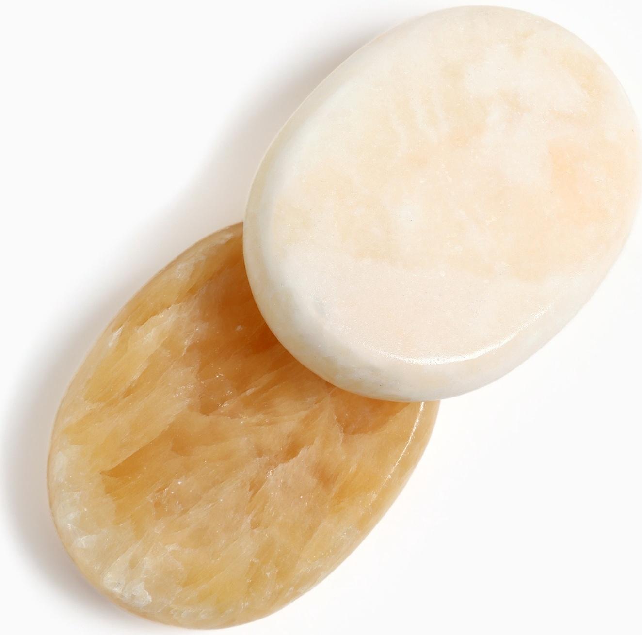 Камни для СПА 6*8 оливковый 4 шт