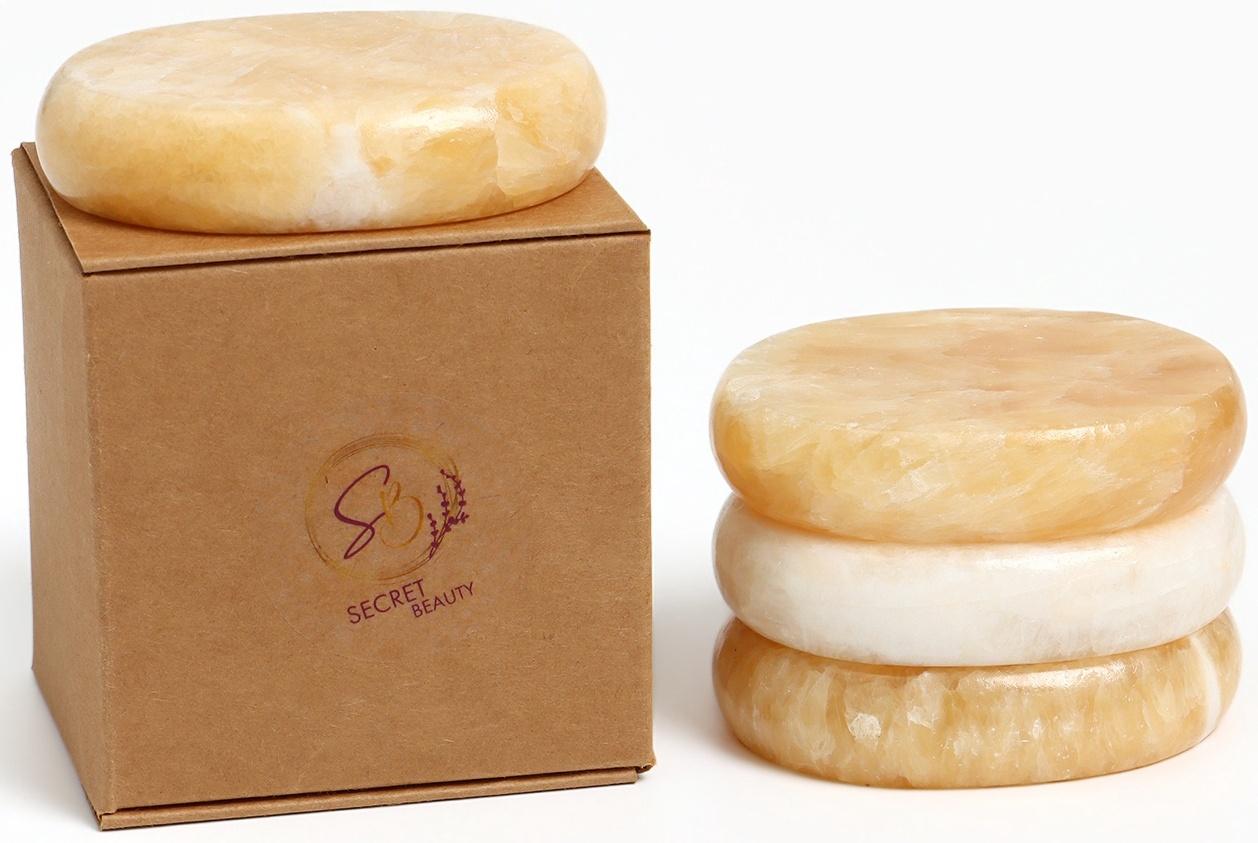 Камни для СПА 6*8 оливковый 4 шт