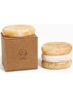 Камни для СПА 6*8 оливковый 4 шт