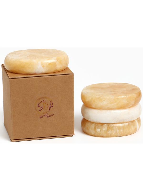 Камни для СПА 6*8 оливковый 4 шт