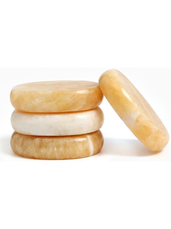 Камни для СПА 6*8 оливковый 4 шт