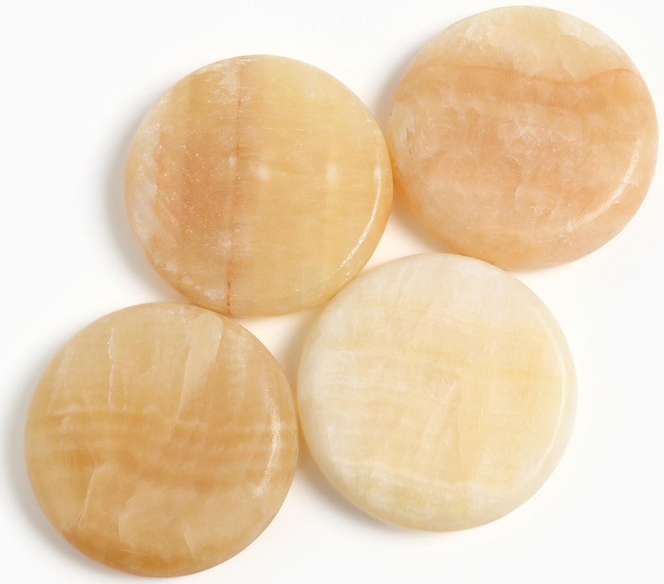 Камни для СПА 8*8 оливковый 4 шт