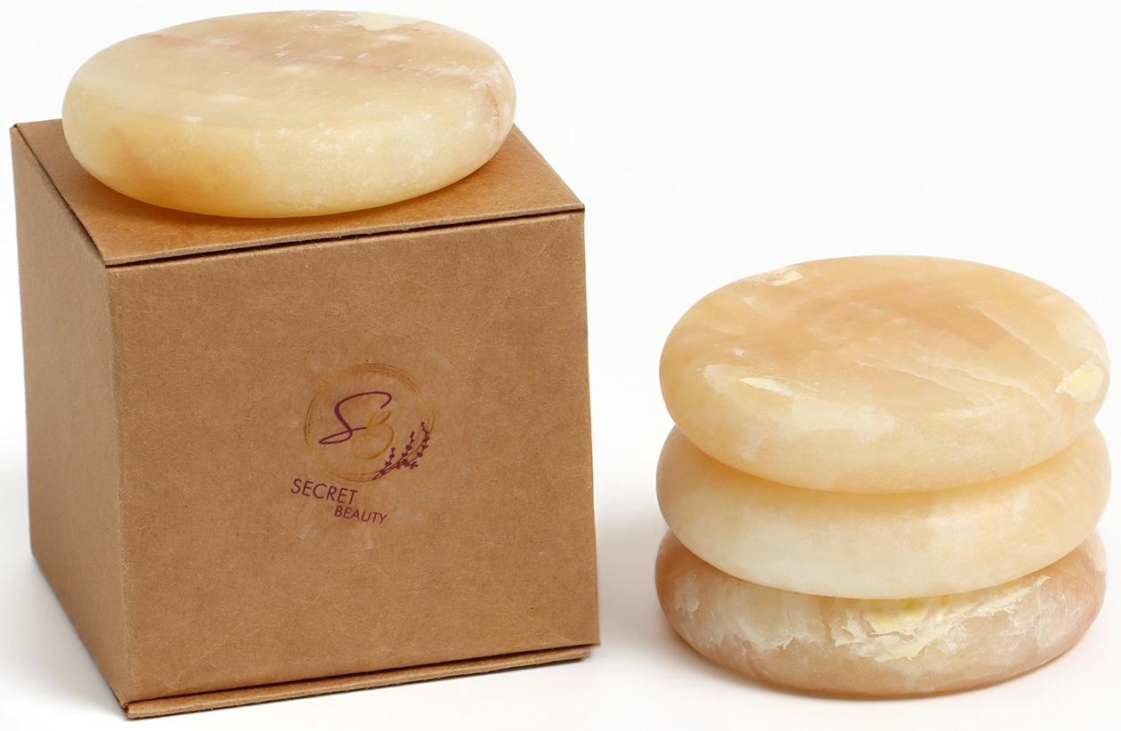 Камни для СПА 8*8 оливковый 4 шт