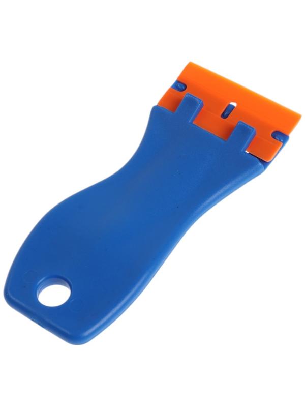 Скребок ТУНДРА, лезвие пластик, 40 мм