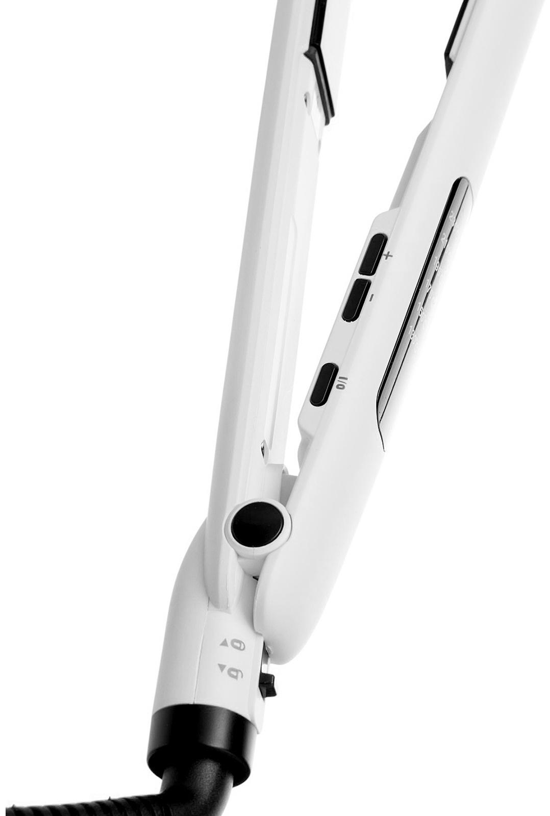 Выпрямитель для волос Hoco HP40, керамическое покрытие с турмалином, белый