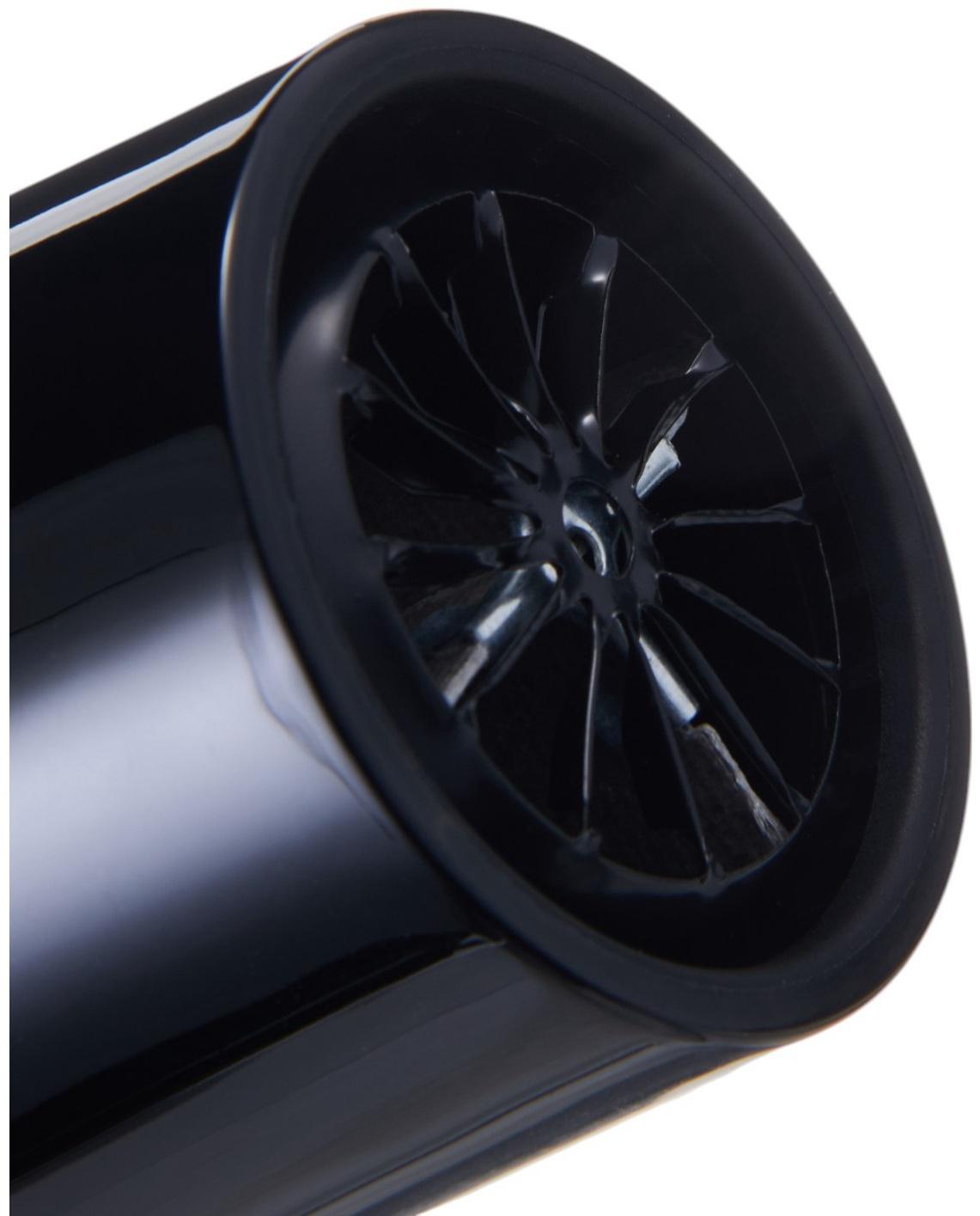 Фен для волос Hoco HP12, 6 режимов, 2 насадки, чёрный