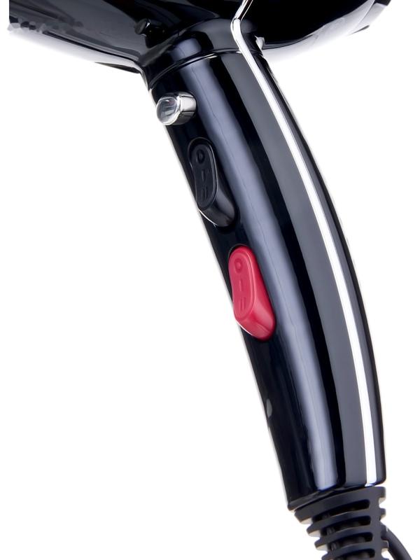 Фен для волос Hoco HP12, 6 режимов, 2 насадки, чёрный