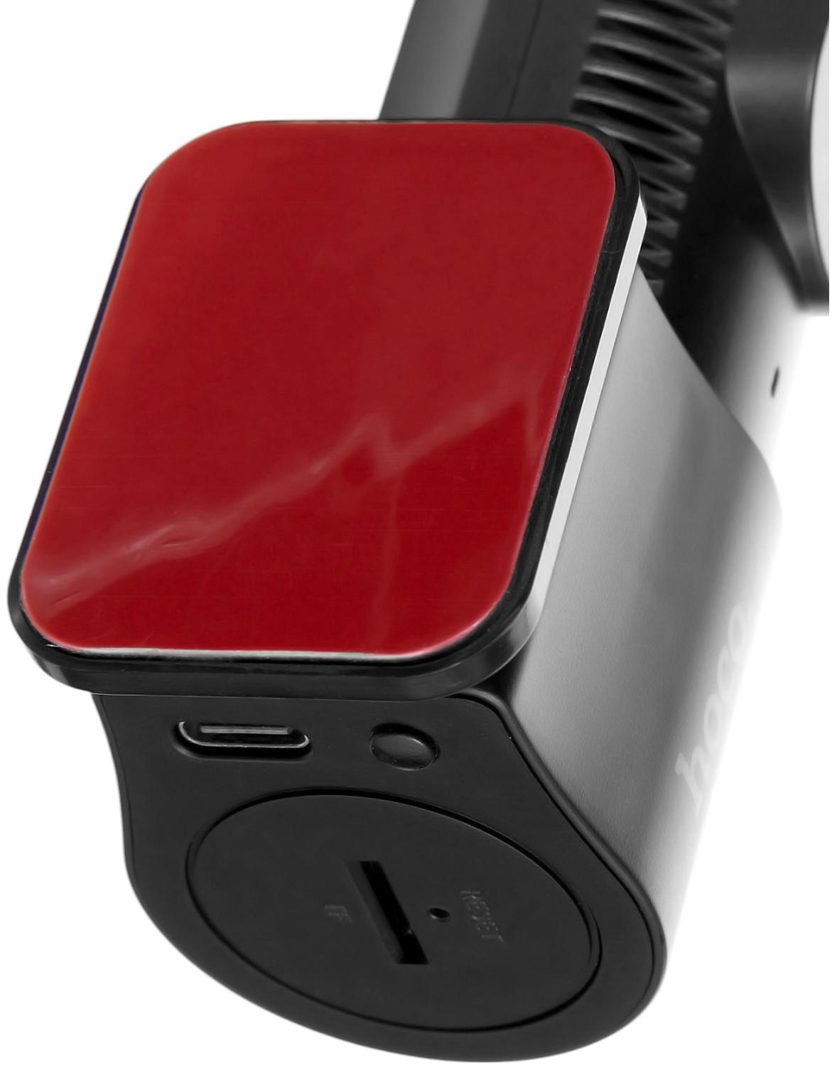 Автомобильный видеорегистратор Hoco DV7, 2K экран и видео, чёрный