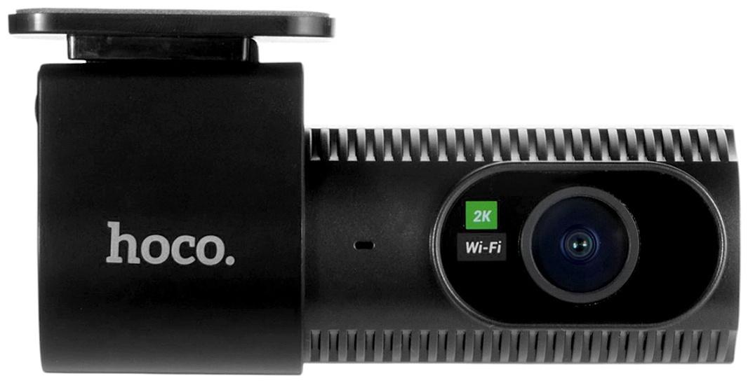 Автомобильный видеорегистратор Hoco DV7, 2K экран и видео, чёрный
