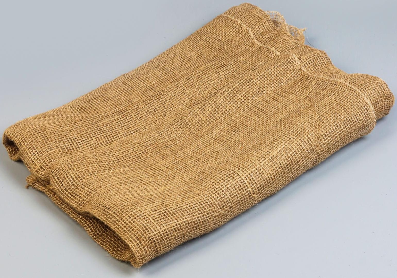 Джут натуральный, 1.1×5 м, плотность 190 г/м², плетение 26×26 нитей
