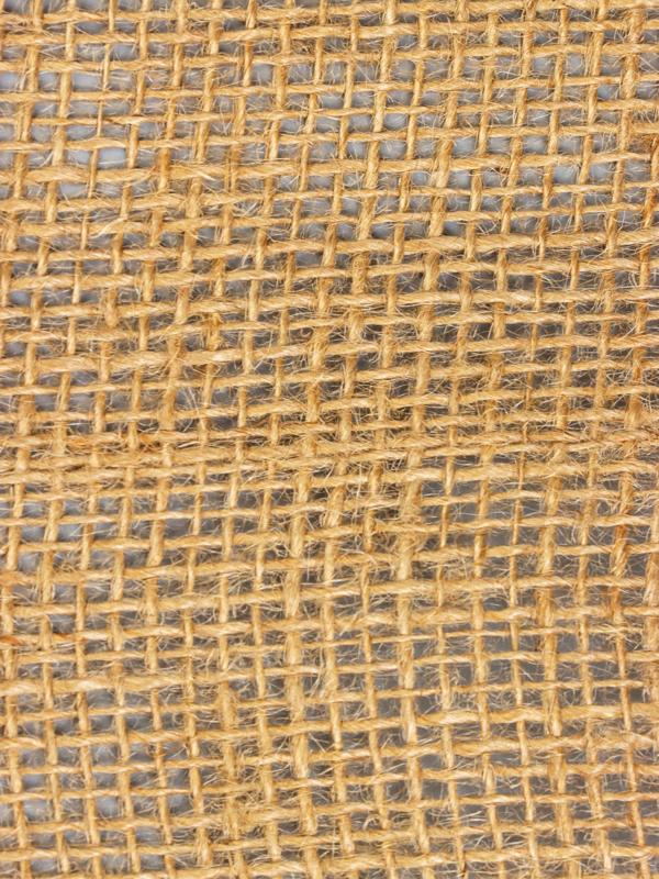 Джут натуральный, 1.1×10 м, плотность 190 г/м², плетение 26×26 нитей