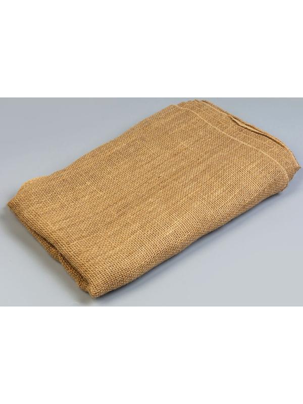 Джут натуральный, 1.1×5 м, плотность 260 г/м², плетение 35×30 нитей