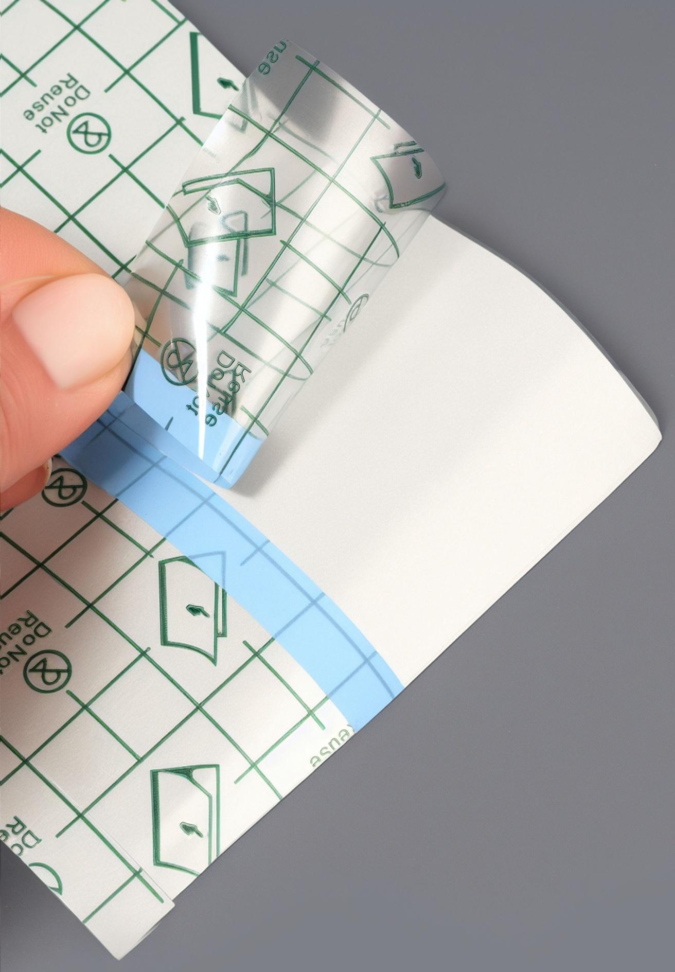 Плёнка для тату, заживляющая, 1 м×10 см, прозрачная