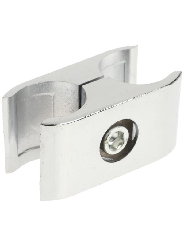 Заглушка для трубы, ТУНДРА, хром, d=25 мм