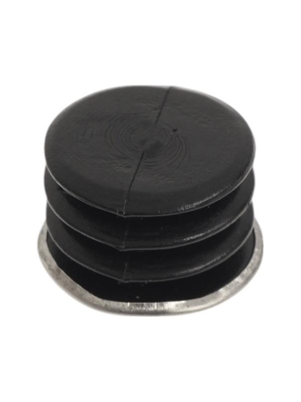 Заглушка для трубы, ТУНДРА, хром, d=25 мм