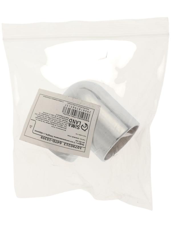 Муфта с 2-мя направлениями ТУНДРА, L-образная, d=25 мм