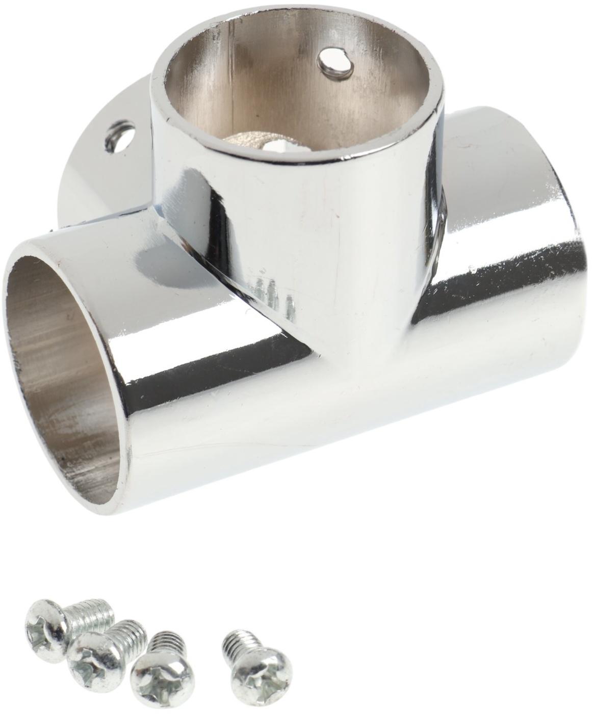 Муфта с 4-мя направлениями ТУНДРА, К-образная, d=25 мм