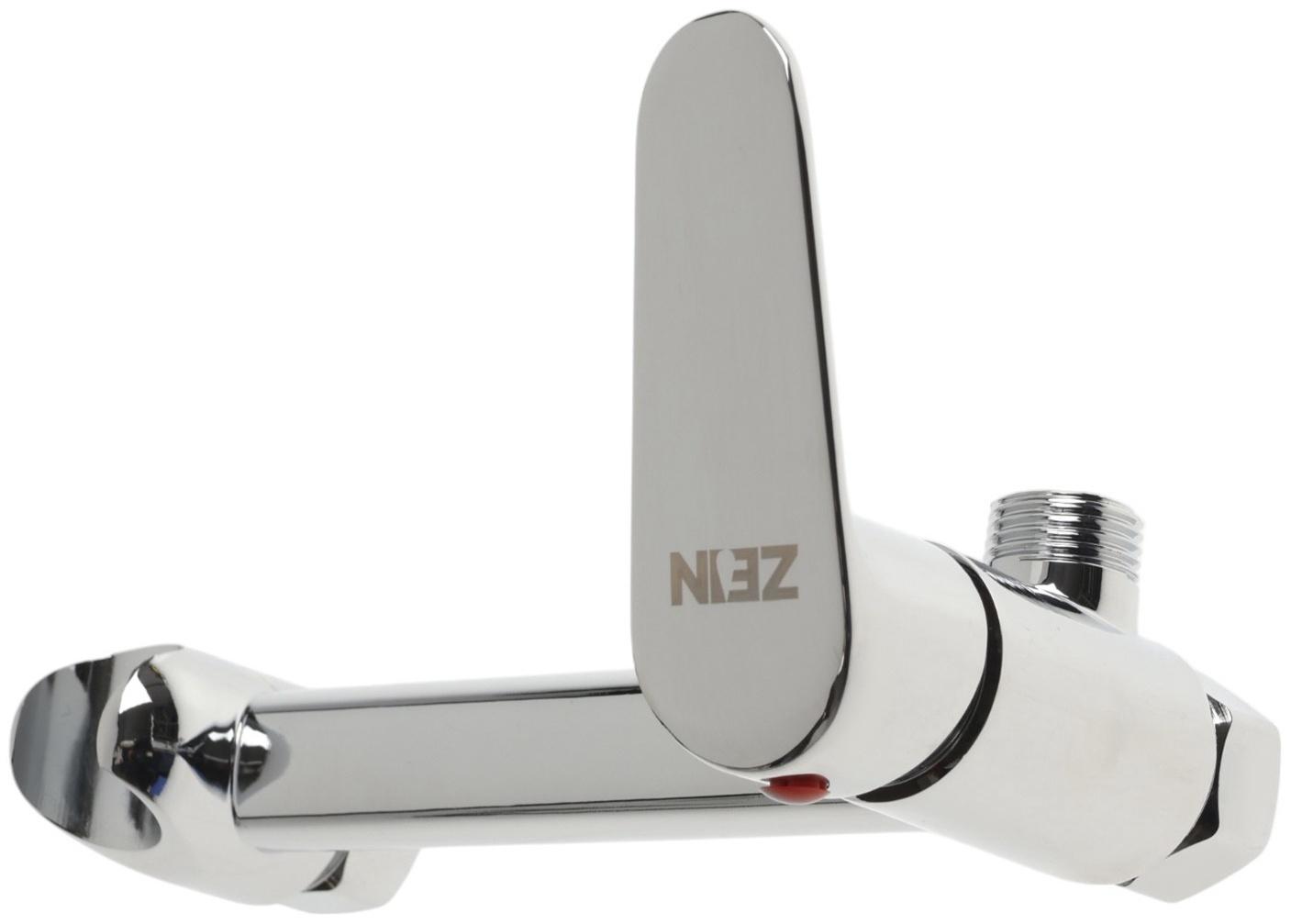 Смеситель для биде ZEIN Z4200, с гигиеническим душем, нерж. сталь, картридж 35 мм, хром