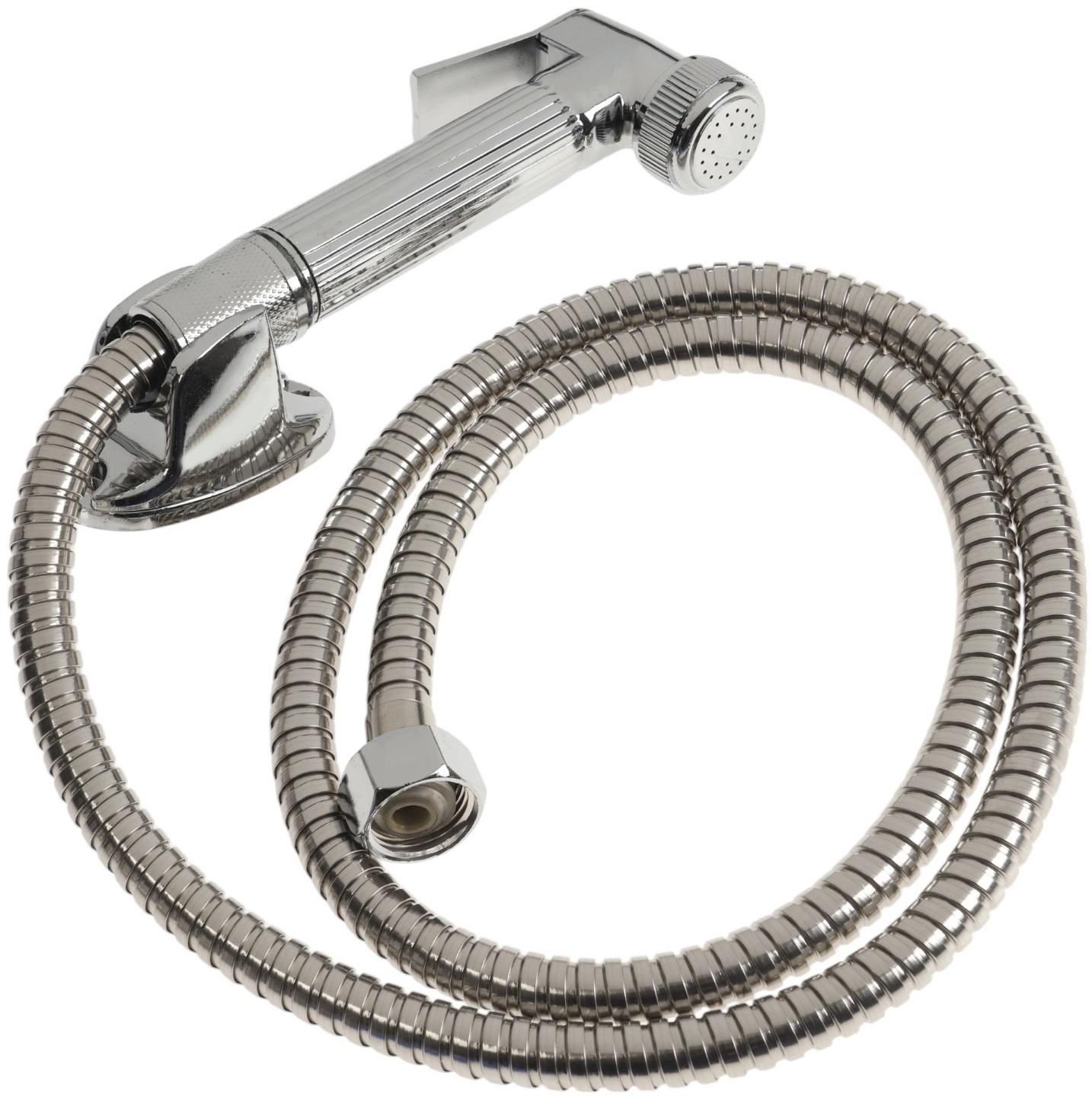 Смеситель для биде ZEIN Z4200, с гигиеническим душем, нерж. сталь, картридж 35 мм, хром