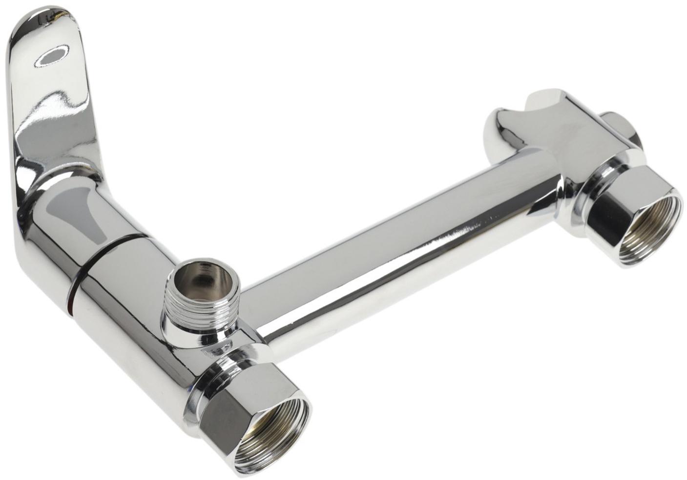 Смеситель для биде ZEIN Z4200, с гигиеническим душем, нерж. сталь, картридж 35 мм, хром