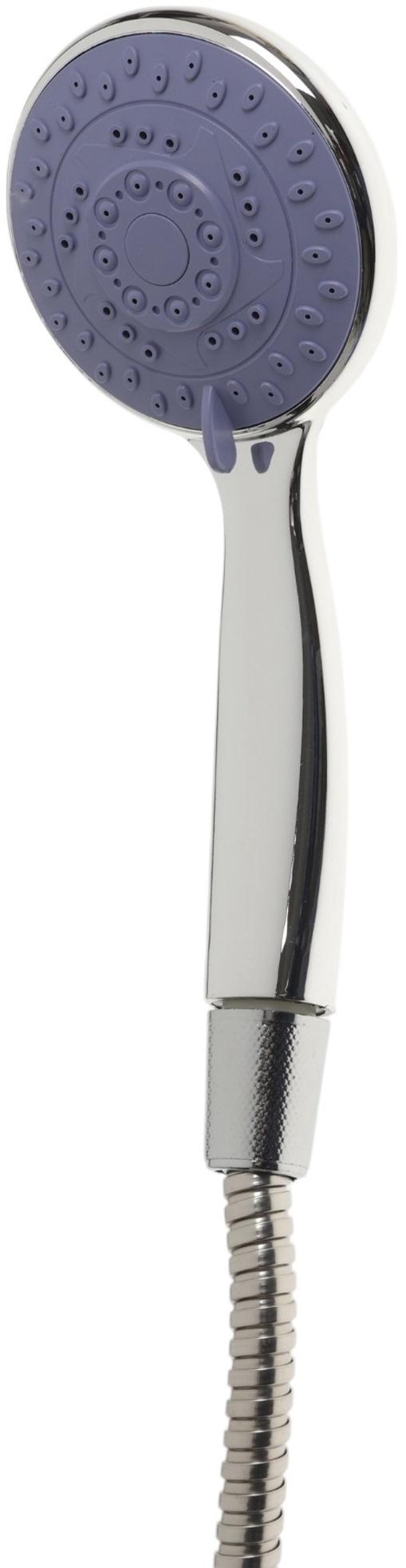 Смеситель для душа ZEIN Z4196, однорычажный, шланг 150 см, лейка 5 режимов, хром