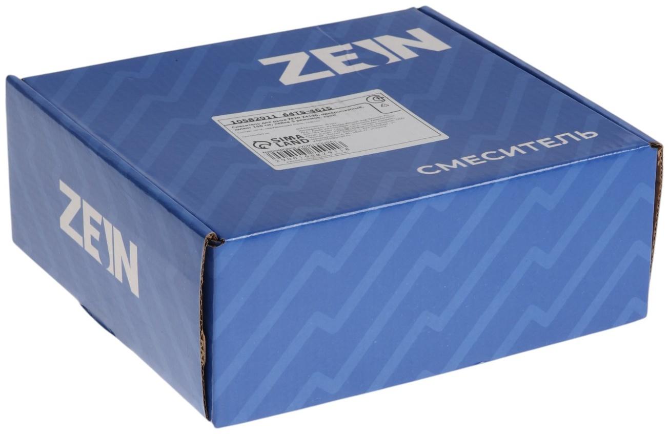 Смеситель для душа ZEIN Z4196, однорычажный, шланг 150 см, лейка 5 режимов, хром