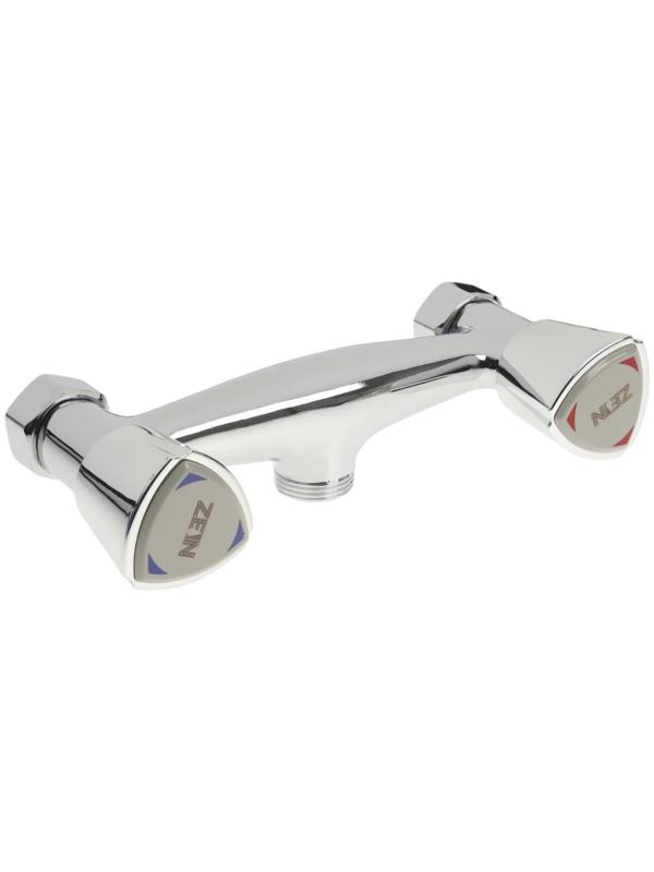 Смеситель для душа ZEIN Z4196, однорычажный, шланг 150 см, лейка 5 режимов, хром