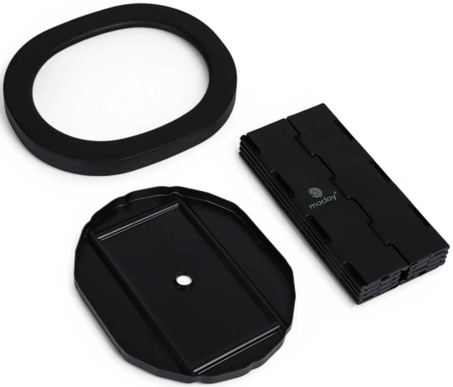 Туалет складной туристический Maclay, комплект: 15 мешков, 12 пакетов абсорбента