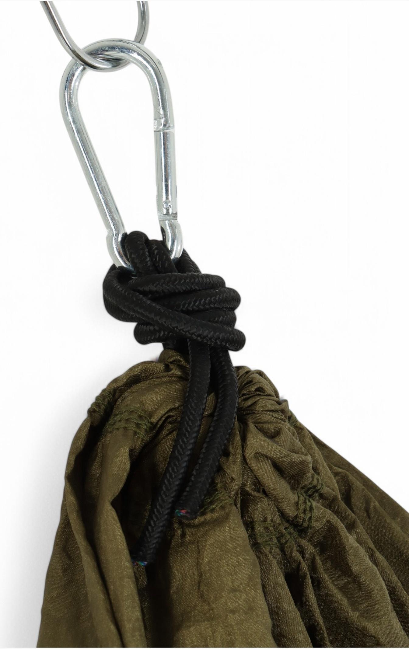 Гамак Maclay, 140×260 см, нейлон, зелёный