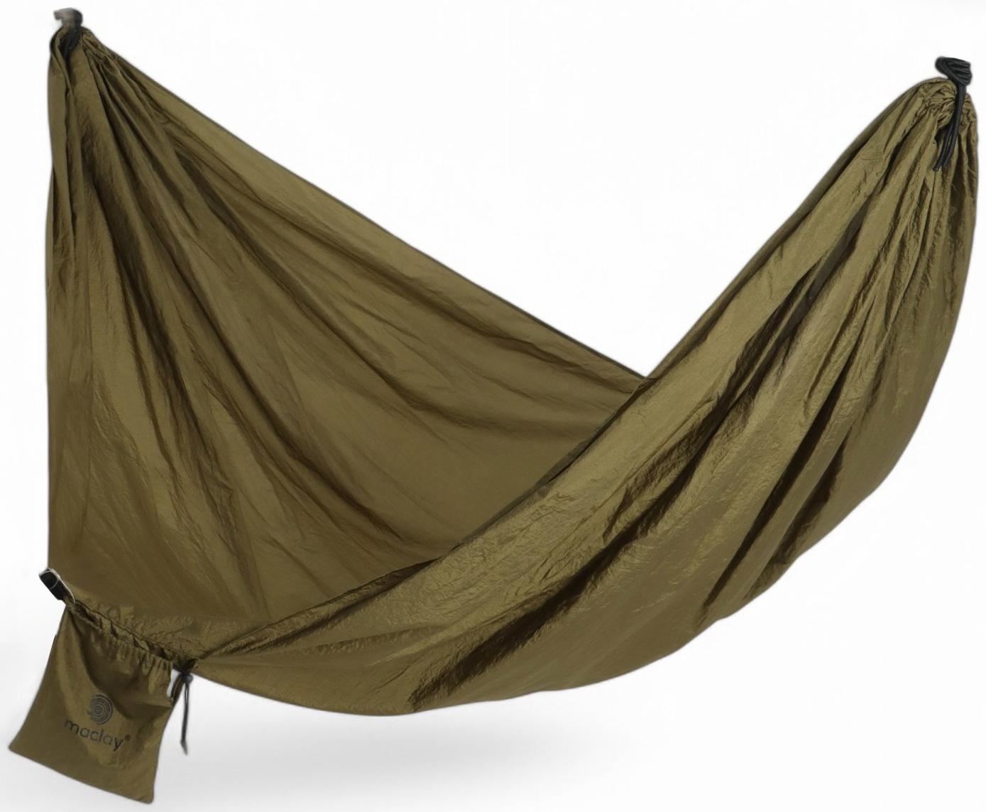 Гамак Maclay, 140×260 см, нейлон, зелёный