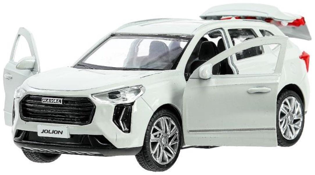 Машинка металлическая Haval Jolion, инерция, открываются двери, багажник, 13 см