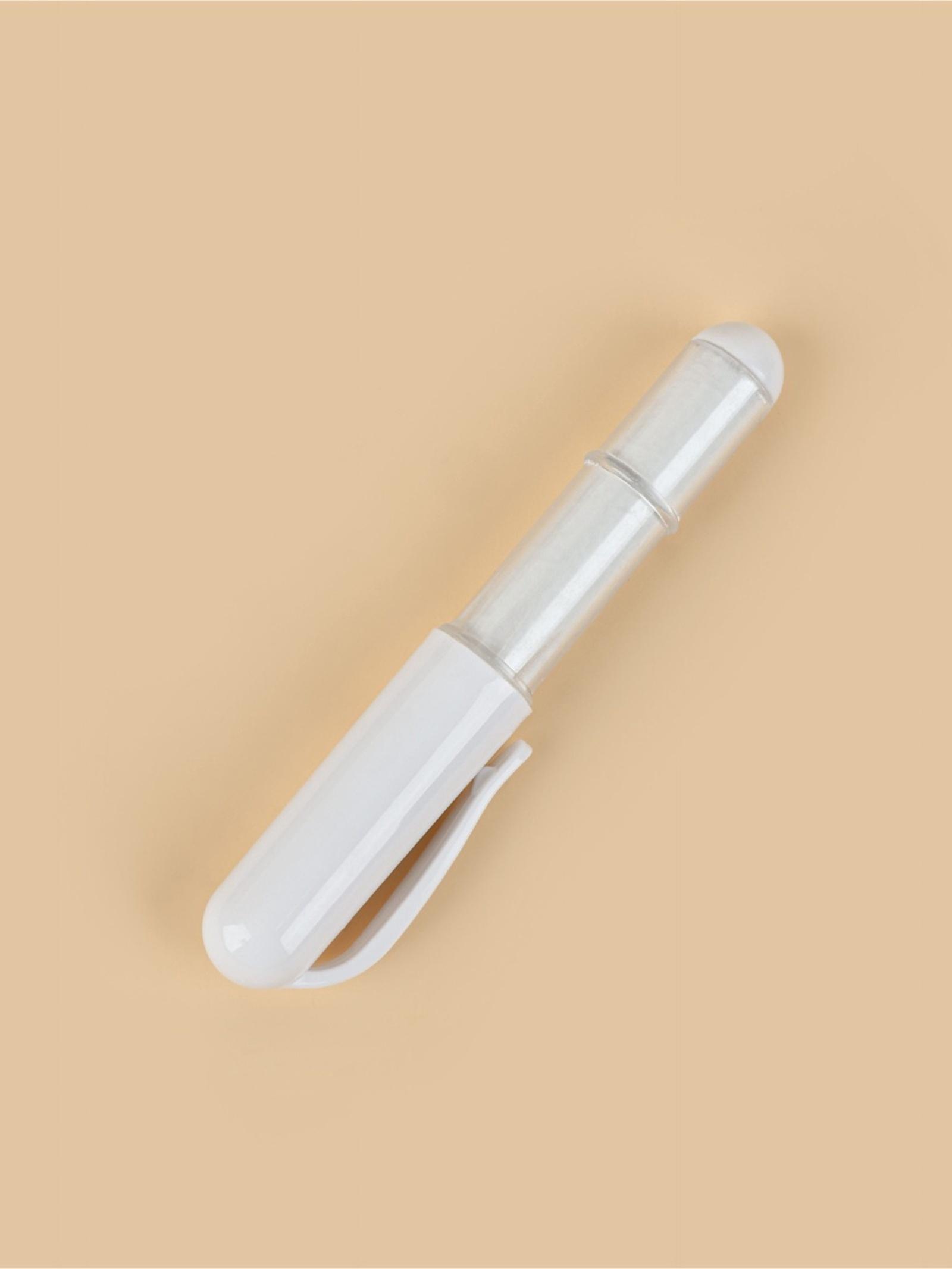 Мел карандаш для ткани, с пудрой, 10.5×2 см, белый