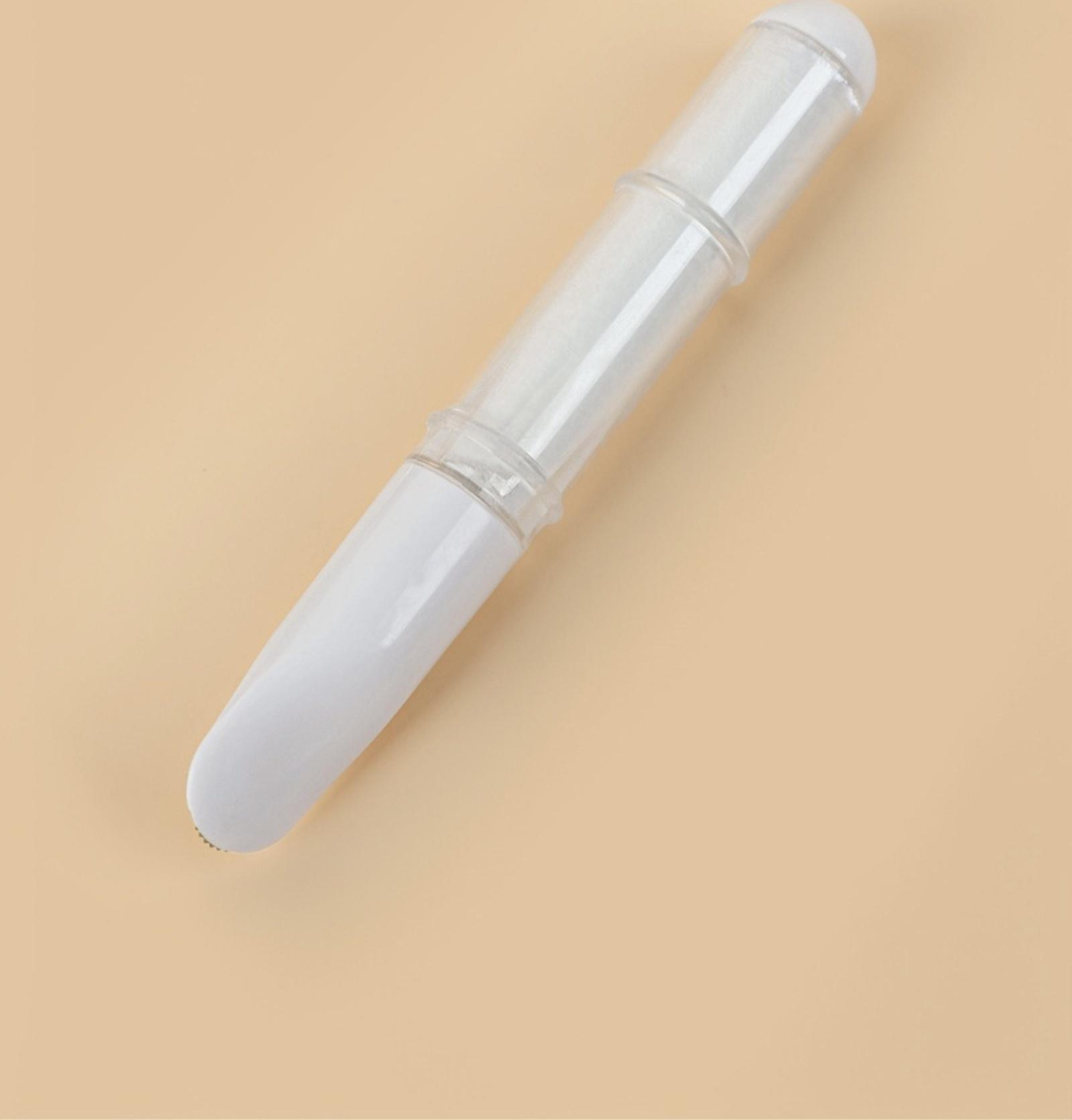 Мел карандаш для ткани, с пудрой, 10.5×2 см, белый