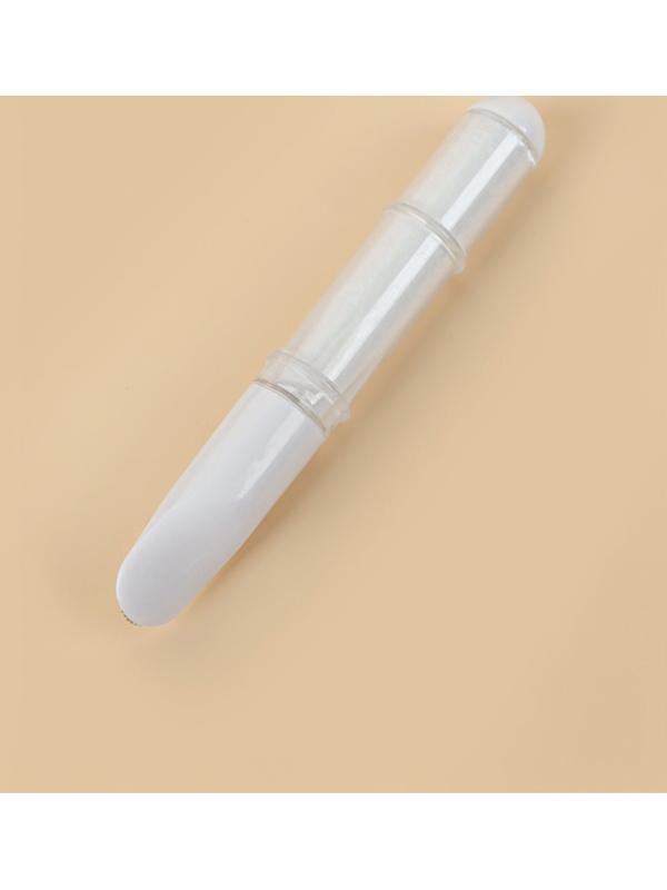 Мел карандаш для ткани, с пудрой, 10.5×2 см, белый