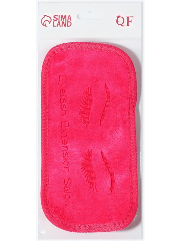 Планшет для наращивания ресниц, 19.5×9.5 см, розовый