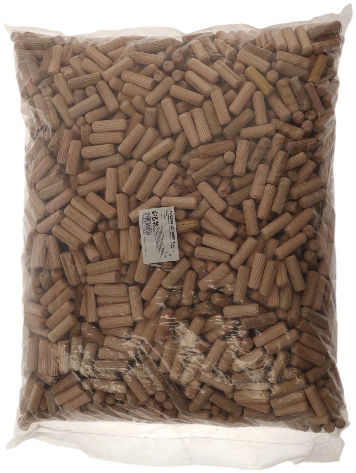 Шкант мебельный 10×30 мм ТУНДРА, с насечкой, 2000 шт.