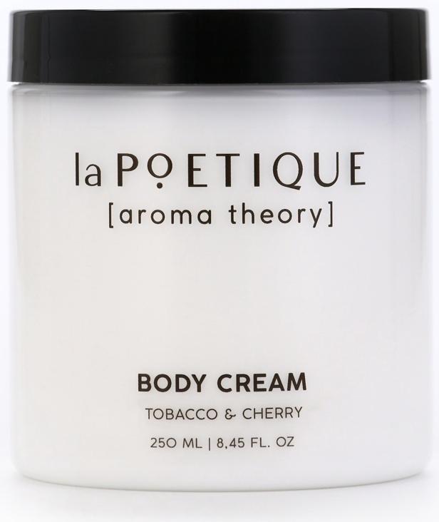 Крем для рук и тела парфюмированный laPOETIQUE, 250 мл, аромат табак и вишня