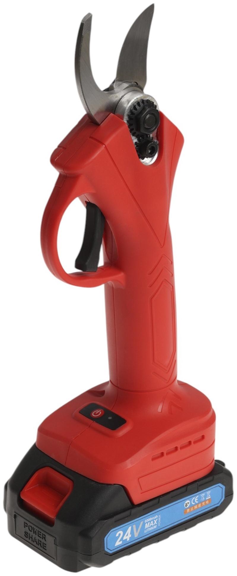 Секатор аккумуляторный ТУНДРА, 21 В, 2×1.5 Ач, Li-ion