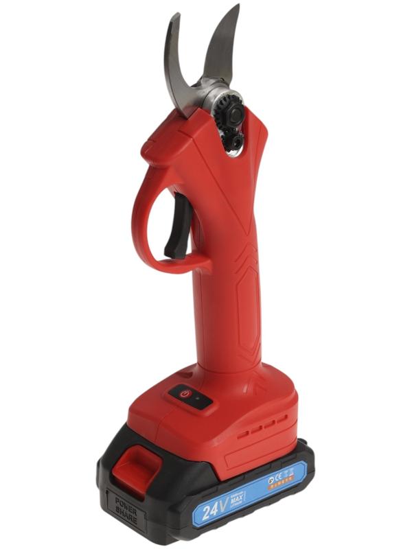 Секатор аккумуляторный ТУНДРА, 21 В, 2×1.5 Ач, Li-ion