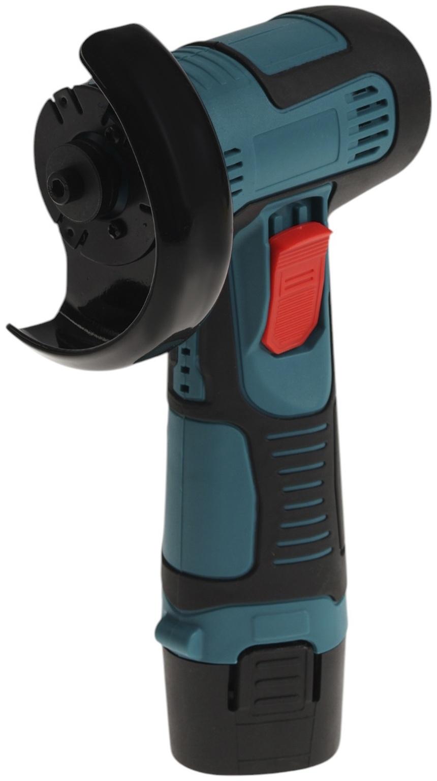 Аккумуляторная УШМ ТУНДРА, 12 В, 2х1.3 Ач, 75 х 10 мм, 20 000 об/мин