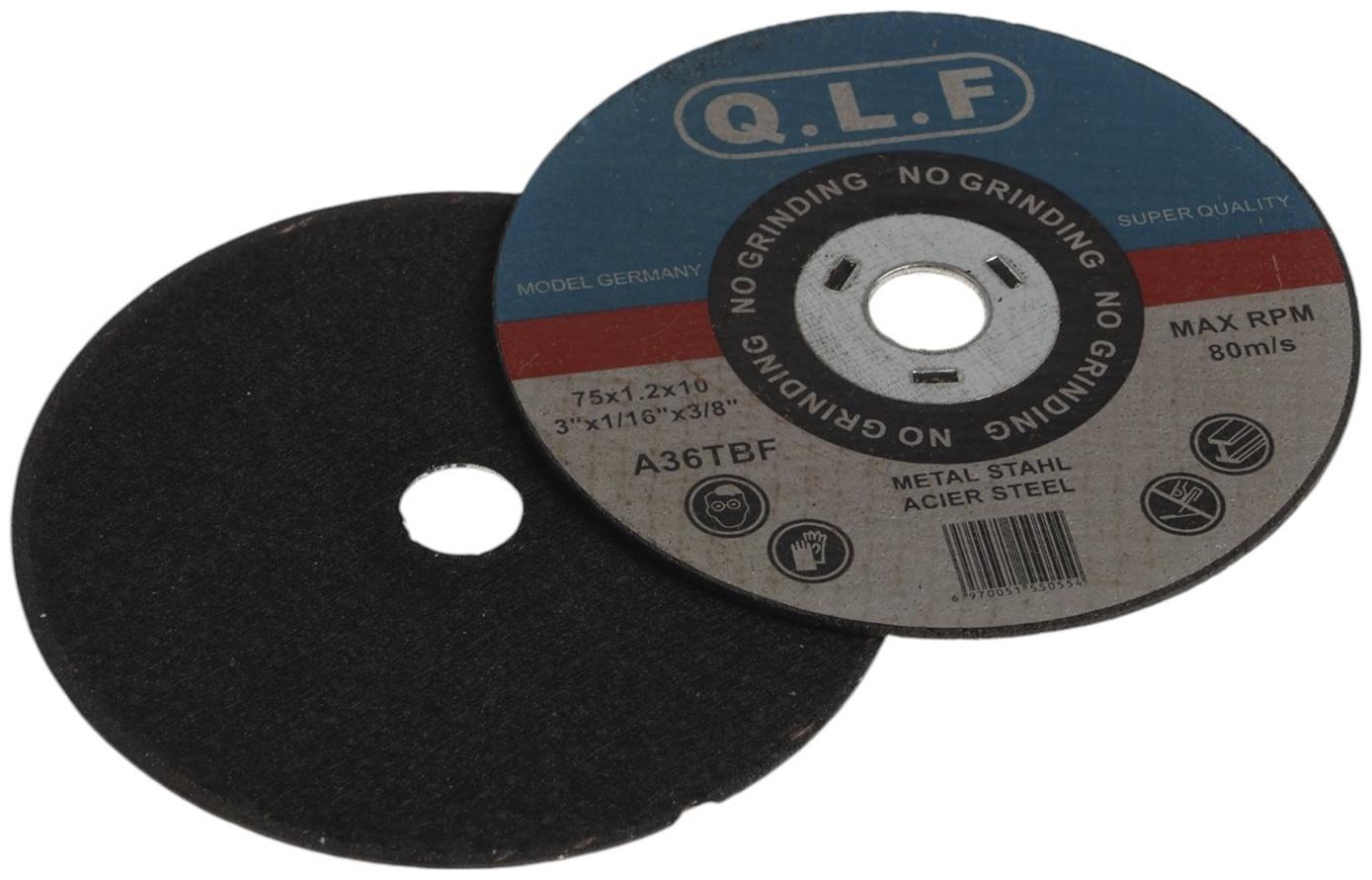 Аккумуляторная УШМ ТУНДРА, 12 В, 2х1.3 Ач, 75 х 10 мм, 20 000 об/мин