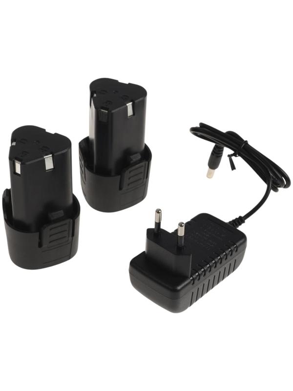 Аккумуляторная УШМ ТУНДРА, 12 В, 2х1.3 Ач, 75 х 10 мм, 20 000 об/мин