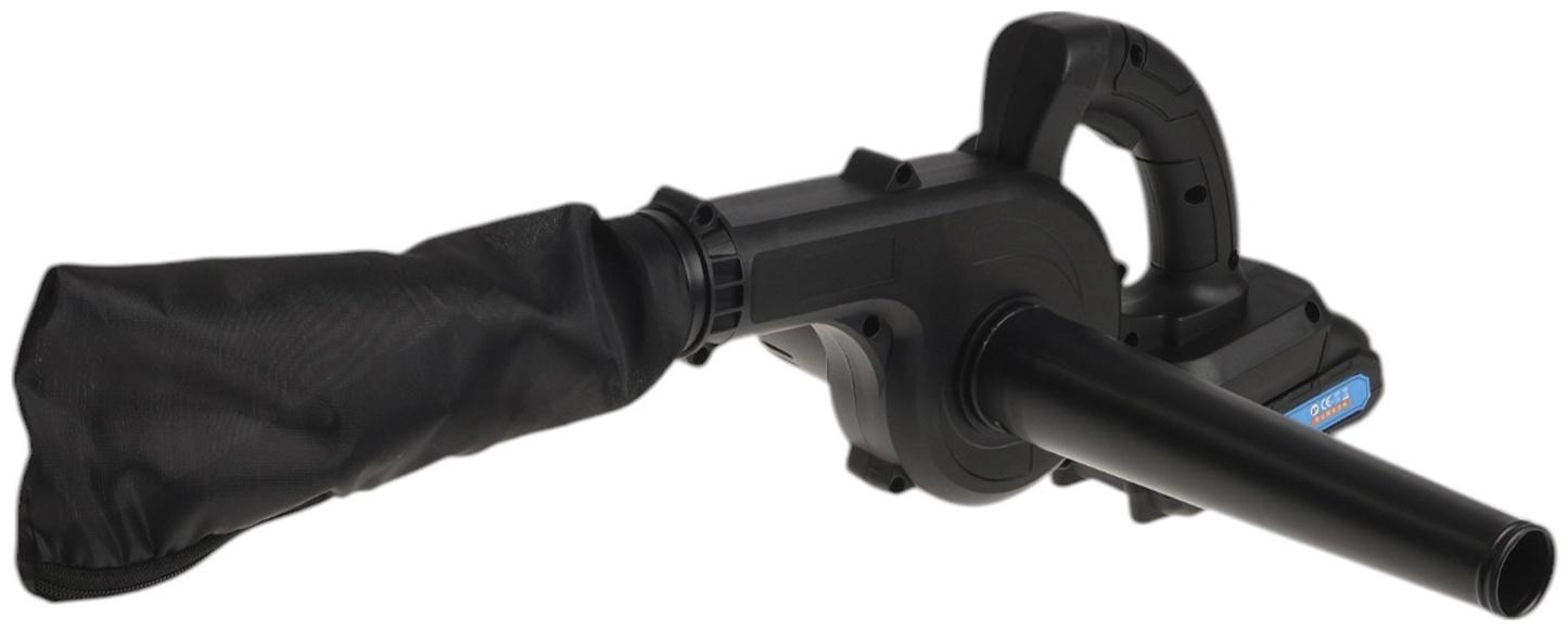 Воздуходувка аккумуляторная ТУНДРА, 21 В, 6 Ач, Li-ion, 60 м/с