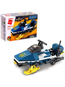 Конструктор Полиция «Полицейский транспорт», 45 деталей