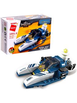 Конструктор Полиция «Полицейский транспорт», 49 деталей