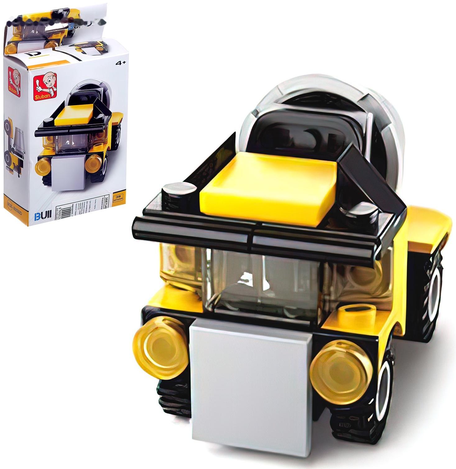 Конструктор «Строительная техника», 38 деталей