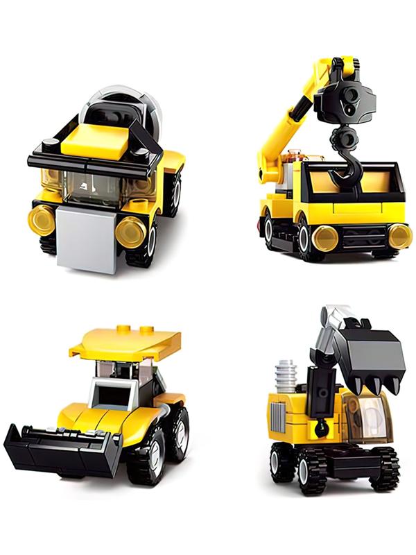 Конструктор «Строительная техника», 38 деталей