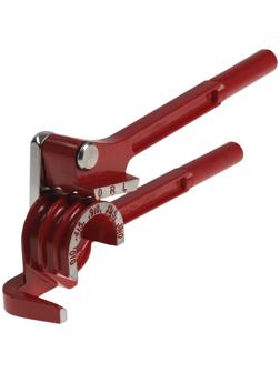 Трубогиб ТУНДРА, для медных, алюминиевых, латунных труб 6-8-10 мм, до 180°